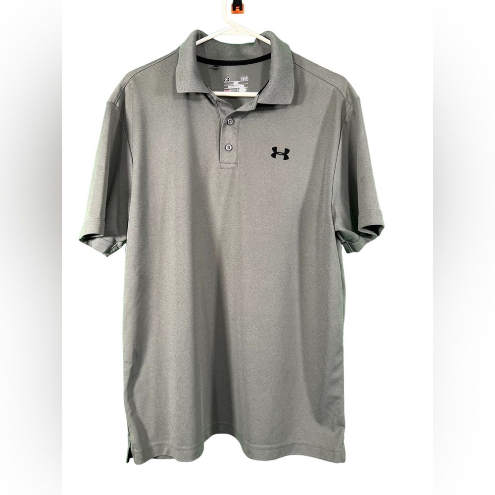 Under Armour Men's Short Sleeve Polo - Gray
